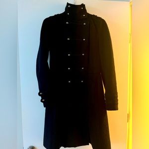 Armani Wool Military Coat- amazing condition!